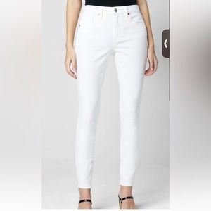 Blank NYC the bond mid rise skinny 27 white
